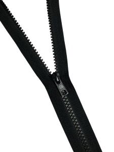 Молния трактор Т5 75см цв.№322 черный(в упак.50шт)YKK