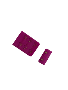 Застежки бельевые для бюстгальтера 3х2 38мм цв.розовый(в упак.100шт)