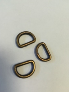 №21 Полукольцо литое цв.антик(в упак.100шт)