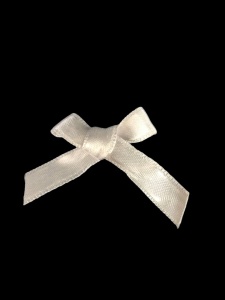 Бантики бельевые 3,5мм цв.молочный(в упак.1000шт)