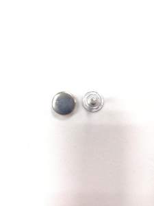 Хольнитены нержавеющие 12,5*12,5мм цв.никель(в упак.500шт)