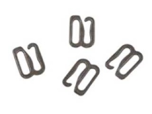 Крючок бельевой металлический 10мм цв.серый(в упак.1000шт)