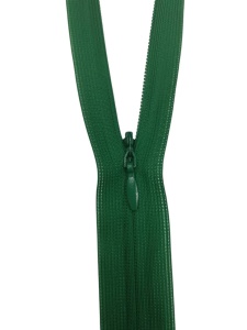 258 Молния потайная Т3 20см цв.ярко-зеленый(в упак.100шт)ZIP