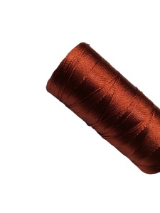 360 Нитки вышивальные 210/3 АKBEL 100% полиэстер 200м цв.терракотовый(в упак.10шт)