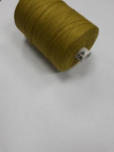 4004 Нитки армированные 45ЛЛ Красная нить 100% полиэстер 2500м цв.горчичный(в упак.20шт)