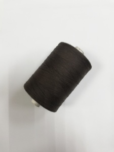 5012 Нитки армированные 45ЛЛ Красная нить 100% полиэстер 2500м цв.т.коричневый(в упак.20шт)