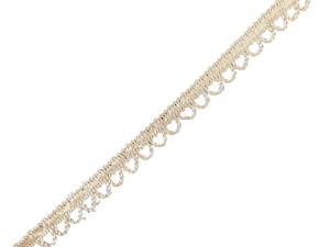 10-22 Тесьма сутажная цв.серый(в упак.27м)