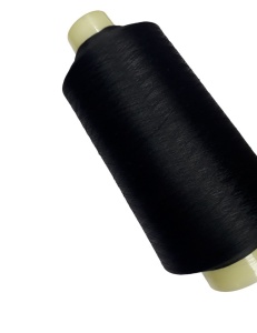 2220 Нитки текстурированные U150/1 EURON №180 некрученые 15000м цв.черный(в упак.10шт)
